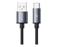 USAMS Kabel U91 18W USB-C do USB-A 1m stalowy - 1569128 - zdjęcie 1